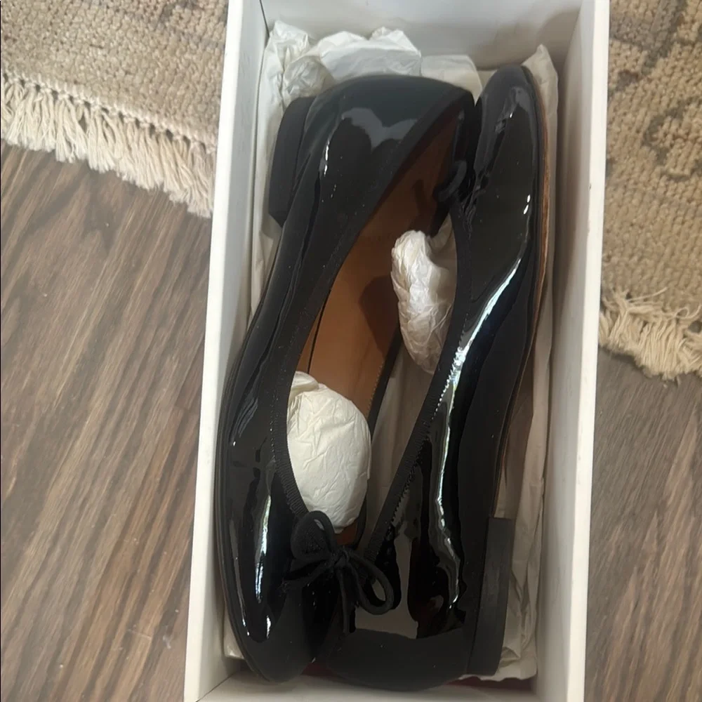 Celine Chic Black Ballet Flats - Picture 5 of 7